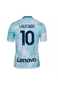 Inter Milan Lautaro Martinez #10 Voetbaltruitje Uit tenue 2022-23 Korte Mouw